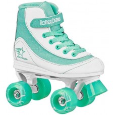 Roller Derby Girls' Firestar Quad Roller White/Mint Skates Roller Derby Girls' Firestar Quad Roller White/Mint Skates