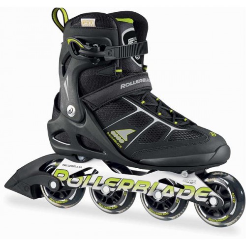 Rollerblade Men's Macroblade 80 Inline Black/Lime Skates Rollerblade Men's Macroblade 80 Inline Black/Lime Skates