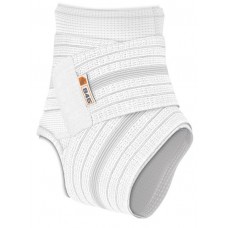 Shock Doctor Ankle Sleeve w/ Compression Wrap White Support