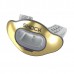 Shock Doctor Chrome Interchange Lip Guard with Gold Shield