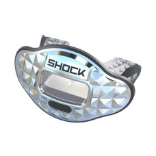 Shock Doctor Max AirFlow 2.0 3D Pyramid Chrome Lip Black/Silver Guard