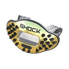 Shock Doctor Max AirFlow 2.0 3D Spike Chrome Lip Black/Gold Guard