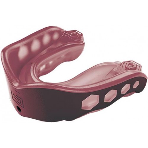 Shock Doctor Youth Gel Max Convertible Classic Fit Maroon Mouthguard Shock Doctor Youth Gel Max Convertible Classic Fit Maroon Mouthguard