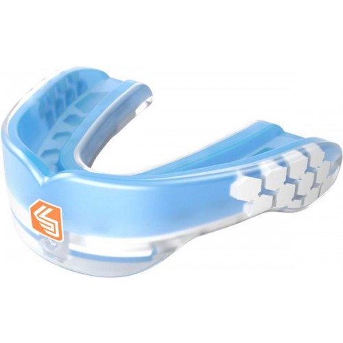 Shock Doctor Youth Gel Max Power Classic Fit Light Blue Mouthguard Shock Doctor Youth Gel Max Power Classic Fit Light Blue Mouthguard