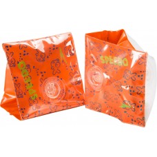 Speedo Kids' Begin to Swim Arm Orange/Blue Bands