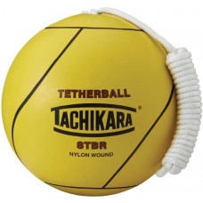Tachikara STBR Top Grade Rubber Tetherball, Yellow