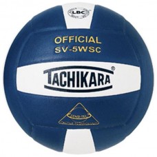 Tachikara SV-5WSC Indoor Volleyball, Navy/White