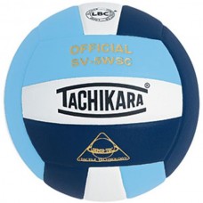 Tachikara SV-5WSC Indoor Volleyball, Powder Blue/White/Navy