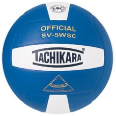 Tachikara SV-5WSC Indoor Volleyball, Royal/White