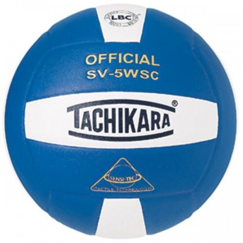 Tachikara SV-5WSC Indoor Volleyball, Royal/White Tachikara SV-5WSC Indoor Volleyball, Royal/White