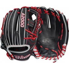 Wilson 11.75'' A2000 SuperSkin Series 1785 Glove Black/Red/White 2021