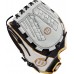Wilson 12.5'' V125 A2000 SuperSkin Series Fastpitch White/Black/Gold Glove Wilson 12.5'' V125 A2000 SuperSkin Series Fastpitch White/Black/Gold Glove