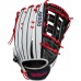 Wilson 13.5'' A2000 SuperSkin Series Slowpitch White/Black Glove