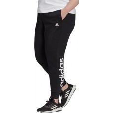 adidas Adult Essentials Slim Tapered Cuffed Black/White Pants adidas Adult Essentials Slim Tapered Cuffed Black/White Pants