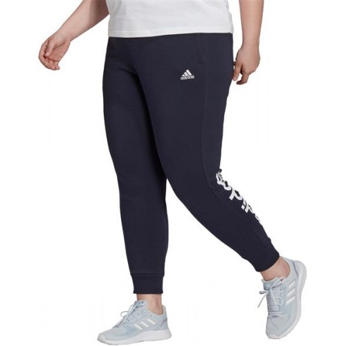 adidas Adult Essentials Slim Tapered Cuffed Ink/White Pants adidas Adult Essentials Slim Tapered Cuffed Ink/White Pants