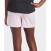 Adidas Girls' 3 Stripe Mesh Clear Pink Short