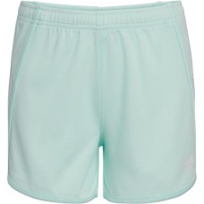 Adidas Girls' 3 Stripe Mesh Ice Mint Short Adidas Girls' 3 Stripe Mesh Ice Mint Short