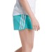 Adidas Girls' 3 Stripe Mesh Semi Mint Rush Short Adidas Girls' 3 Stripe Mesh Semi Mint Rush Short