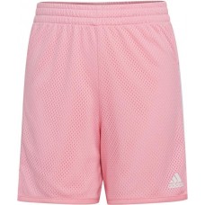 adidas Girls' 5'' Mesh Light Pink Shorts