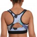 adidas Girls' AEROREADY TechFit Leopard Print Bra