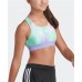 adidas Girls' AEROREADY TechFit Semi Mint Rush Bra