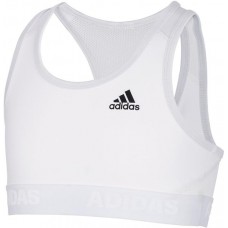 adidas Girls' climacool Gym Sports White Bra