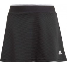 adidas Girls' Club Tennis Black/White Skort