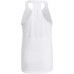 adidas Girls' Club Tennis Tank White/Grey Top