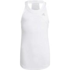 adidas Girls' Club Tennis Tank White/Grey Top