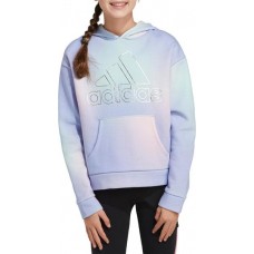 adidas Girls' Gradient Fleece Multi Hoodie