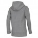 adidas Girls' HO21 Cotton Fleece Charcoal Grey Hoodie adidas Girls' HO21 Cotton Fleece Charcoal Grey Hoodie