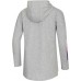 adidas Girls' Long Sleeve Hooded Medium Grey Heather T-shirt