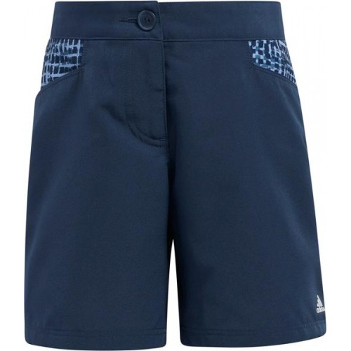adidas Girls' Print Golf Crew Navy Shorts adidas Girls' Print Golf Crew Navy Shorts