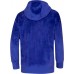 adidas Girls' Silken Fleece Sonic Ink Hoodie adidas Girls' Silken Fleece Sonic Ink Hoodie