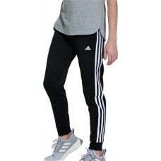 adidas Girls' Tricot Jogger Black Pants adidas Girls' Tricot Jogger Black Pants