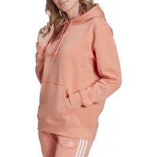adidas Originals Women's Essentials Fleece Ambient Blush Hoodie adidas Originals Women's Essentials Fleece Ambient Blush Hoodie
