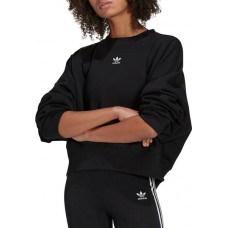 adidas Originals Women's Essentials Fleece Black Crew