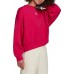 adidas Originals Women's Essentials Fleece Bold Pink Crew adidas Originals Women's Essentials Fleece Bold Pink Crew