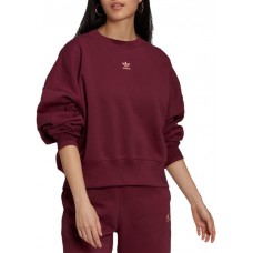 adidas Originals Women's Essentials Fleece Victory Crimson Crew