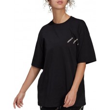 adidas Originals Women's Essentials Logo Boyfriend Black/Wonder White T-Shirt