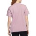 adidas Originals Women's Essentials Logo Boyfriend Magic Mauve T-Shirt
