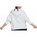 adidas Women's 3 Bar White Hoodie
