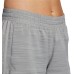 adidas Women's 3-Stripes Pacer Woven Grey Heather Shorts adidas Women's 3-Stripes Pacer Woven Grey Heather Shorts