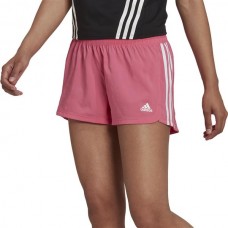 adidas Women's 3-Stripes Pacer Woven Pulse Magenta Shorts