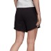 adidas Women's 3-Stripes Recycled Black Shorts adidas Women's 3-Stripes Recycled Black Shorts