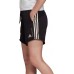 adidas Women's 3-Stripes Recycled Black Shorts adidas Women's 3-Stripes Recycled Black Shorts