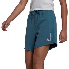 adidas Women's 3-Stripes Recycled Orbit Indigo Shorts