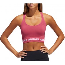 Adidas Women's Aeroknit Wild Pink Bra Adidas Women's Aeroknit Wild Pink Bra