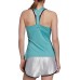 adidas Women's AEROREADY Tennis Y-Tank Mint/Black Top adidas Women's AEROREADY Tennis Y-Tank Mint/Black Top