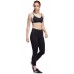 adidas Women's All Me 3-Stripe Core Black Bra